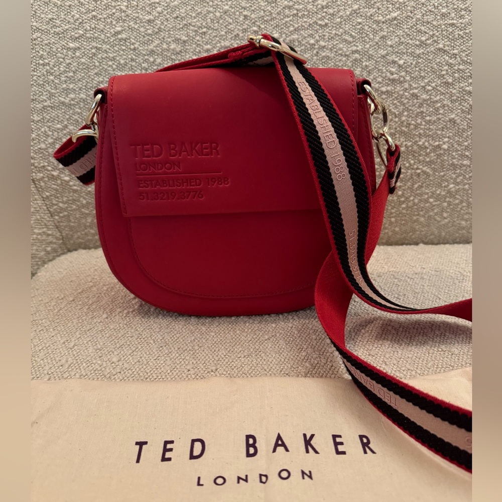 Ted Baker Red Darcell bag with dust bag